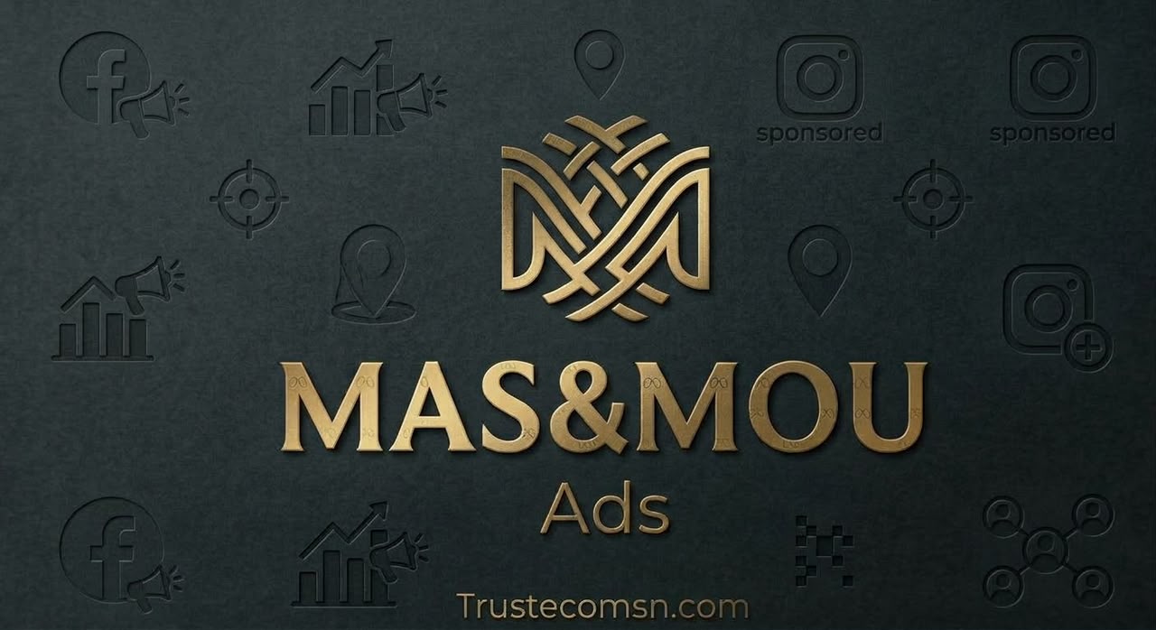 Logo Mas&Mou Ads - Agence publicité Meta Ads et Marketplace Sénégal